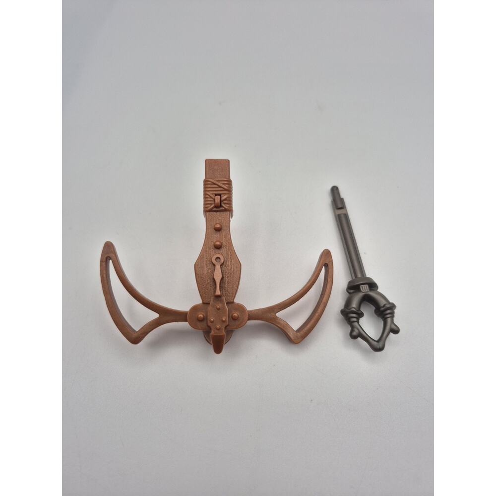Vintage Small Soldiers Archer Crossbow Launcher and Bolt Weapon Accessory Part